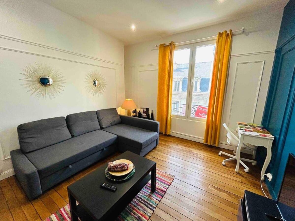 Apartmán L'Etape Remoise - Hypercentre Remeš Exteriér fotografie