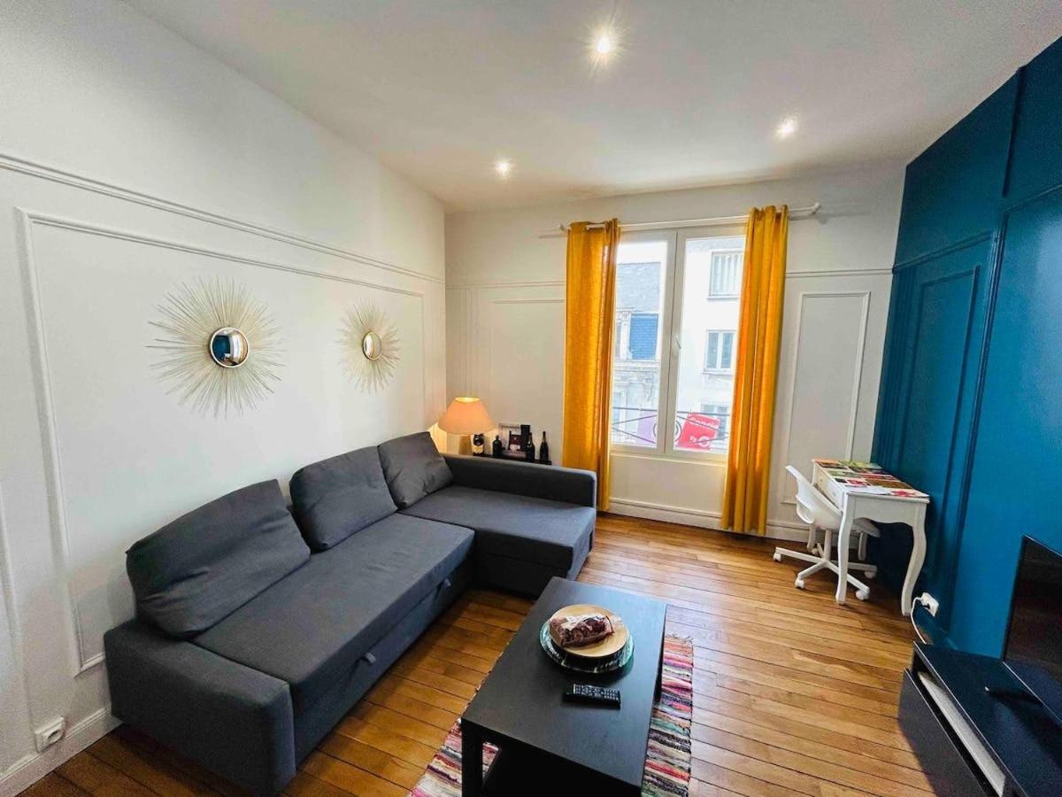 Apartmán L'Etape Remoise - Hypercentre Remeš Exteriér fotografie
